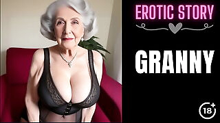 [GRANNY Story] Granny Wants To Fuck The brush Step Grandson Part 1